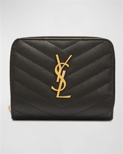 ysl wallet woman|ysl zipper wallet.